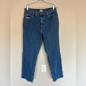 L.L.Bean Classic Fit denim jeans Size 16  (1565)